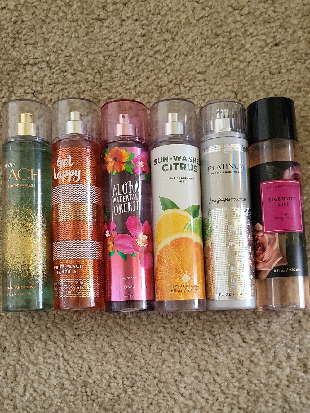 Bath & Body Works Full Size Discontinued Set